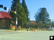 Sidewalk Repair. Photo by Dawn Ballou, Pinedale Online.