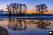 Sunrise Glow on the Green. Photo by Dave Bell.