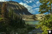 Brewster Lake and Triangle Peak. Photo by Dave Bell.