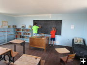 School room. Photo by Dawn Ballou, Pinedale Online.