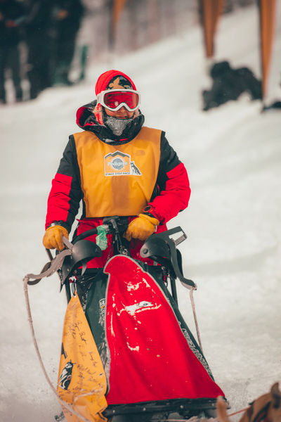 Anny Malo. Photo by Pedigree Sled Dog Race.