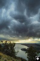 Wild Clouds over Fremont Lake. Photo by Dave Bell.