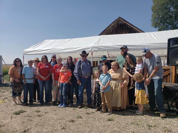 Bud Sommers Family. Photo by Joy Ufford.