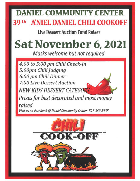 Aniel Daniel Chili Cookoff. Photo by Daniel Community Center.