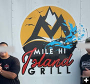 Mile HI food truck logo. Photo by .