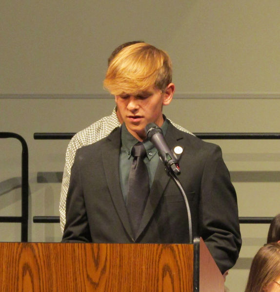 Boys State - Zack Maxam. Photo by Dawn Ballou, Pinedale Online.