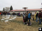 Standing. Photo by Dawn Ballou, Pinedale Online.