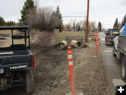 New bike path. Photo by Dawn Ballou, Pinedale Online.