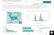 2022 COVID-19 Deaths. Photo by Wyoming Department of Health.