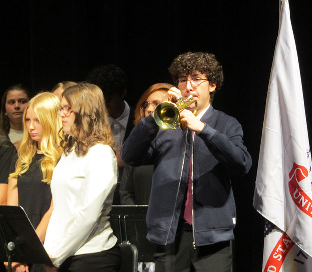 Taps. Photo by Dawn Ballou, Pinedale Online.