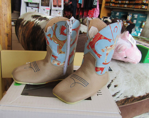 Kid Cowboy Boots. Photo by Dawn Ballou, Pinedale Online.