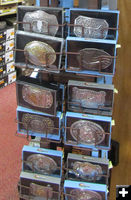 Belt Buckles. Photo by Dawn Ballou, Pinedale Online.