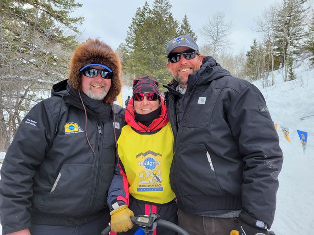 2023 Race Winner. Photo by Pedigree Stage Stop Sled Dog Race.