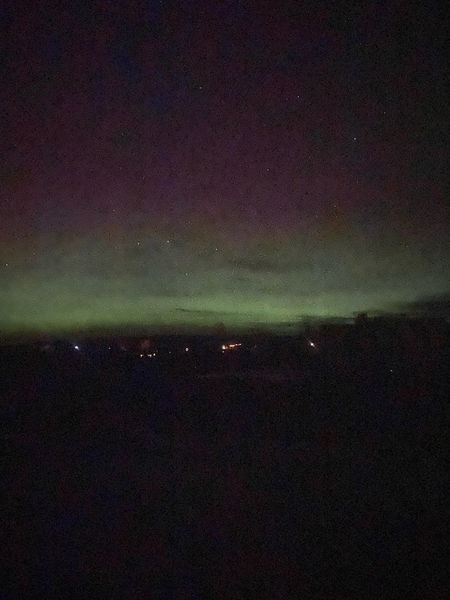 Aurora over Pinedale. Photo by Bob Rule, KPIN 101.1 FM Radio.