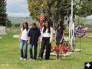 Flower Girls. Photo by Dawn Ballou, Pinedale Online.