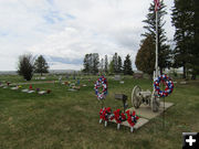 Pinedale Cemetery Memorial Day 2023. Photo by Dawn Ballou, Pinedale Online.