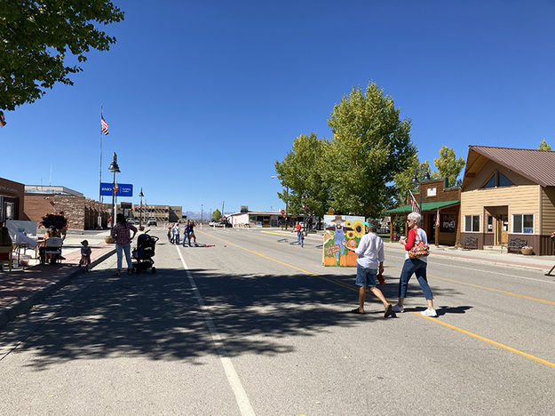 Cornhole. Photo by Dawn Ballou, Pinedale Online.