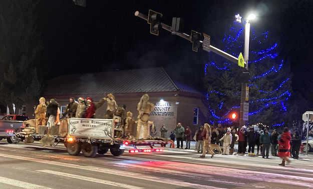 Pageant float. Photo by Pinedale Online.