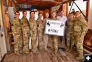 All-female crew. Photo by Senator John Barrasso.