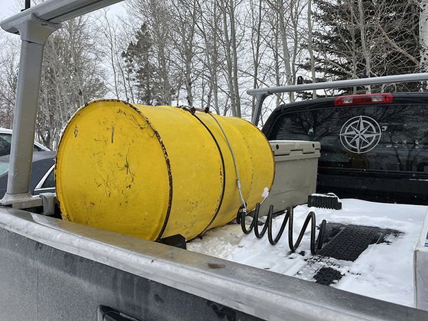 Bob the Barrel. Photo by Pinedale Lions Club.