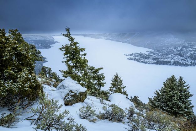 A View Down The Lake. Photo by Dave Bell.