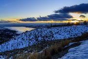 Last Light On The Ridgeline. Photo by Dave Bell.