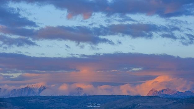 Evening Clouds. Photo by Dave Bell.