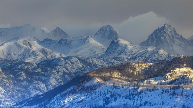 Stormy Northern Range. Photo by Dave Bell.