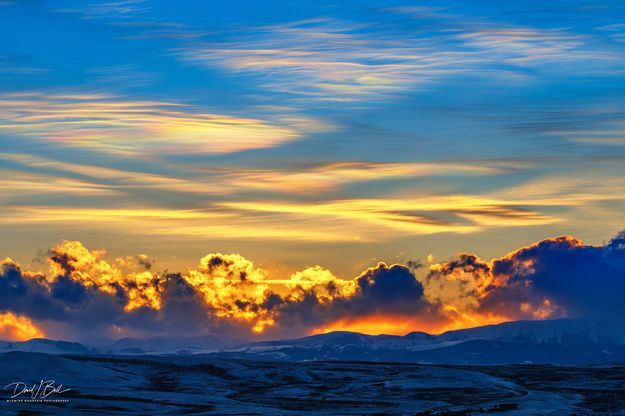 Luminescence Sunset Clouds. Photo by Dave Bell.