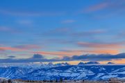 Sunrise On Northers WRR At -20f. Photo by Dave Bell.